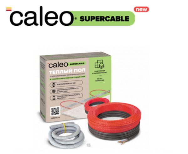 Нагревательные кабельные секции Caleo Supercable 18W Нагревательные кабельные секции Caleo Supercable 18W