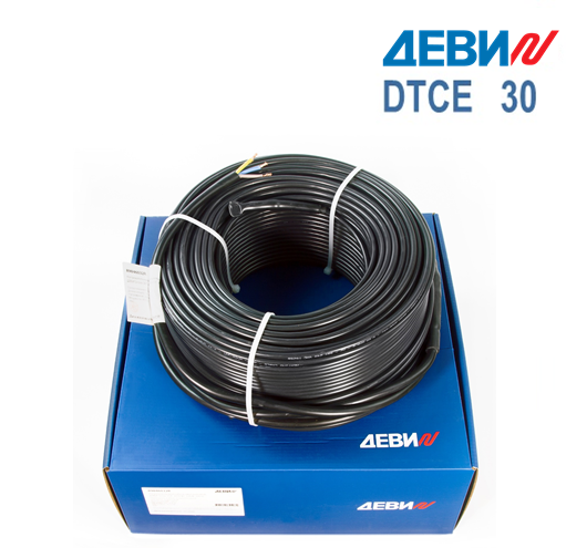 Греющий кабель ДЕВИ Snow 30T DTCE-30 для кровли и водостоков