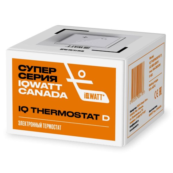 IQ THERMOSTAT D white IQ THERMOSTAT D white