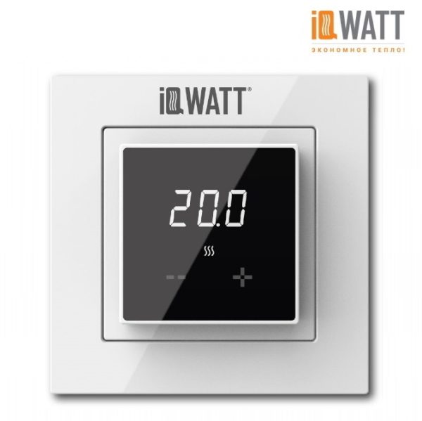 IQ THERMOSTAT D black/white IQ THERMOSTAT D black/white