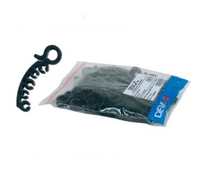 Крепление кабеля в желобе DEVIclip Gutter, 1уп./25 шт. Крепление кабеля в желобе DEVIclip Gutter, 1уп./25 шт.