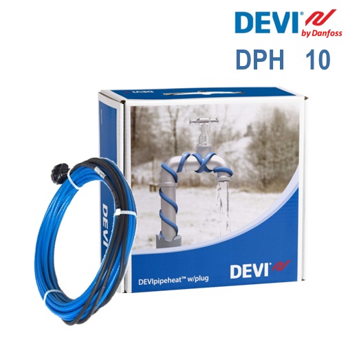 DEVI Pipeheat DPH-10 саморегулирующийся нагревательный кабель для тех. воды DEVI Pipeheat DPH-10 саморегулирующийся нагревательный кабель для тех. воды