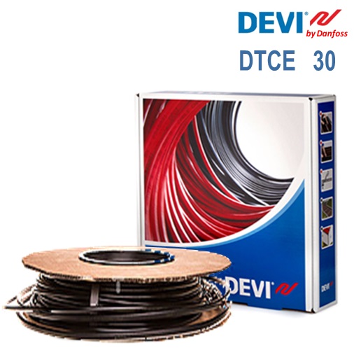 Греющий кабель DEVIsnow 30T DTCE-30 для уличных площадок Греющий кабель DEVIsnow 30T DTCE-30 для уличных площадок