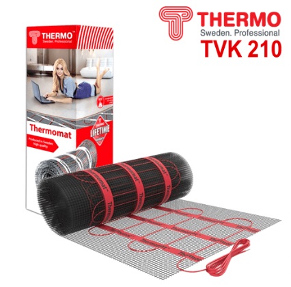 Теплый пол под плитку Thermomat TVK 210