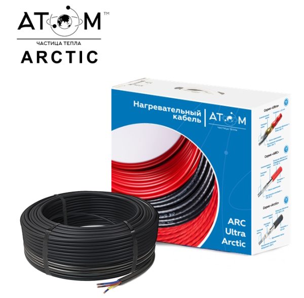 Кабель ATOM Arctic для обогрева уличных площадок и кровли Кабель ATOM Arctic для обогрева уличных площадок и кровли