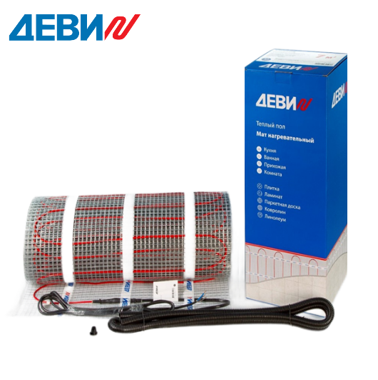 Теплый пол под плитку ДЕВИ comfort mat-150T / DTIR 150