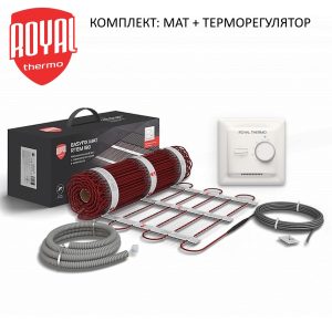 Мат Royal Thermo EasyFix Mat RTEM 2-180-3,5 + Терморег. ETB-10 Basic