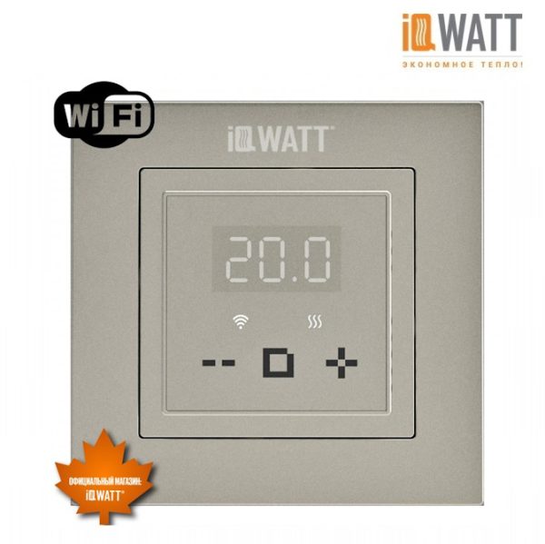 IQ THERMOSTAT D шампань WI-FI